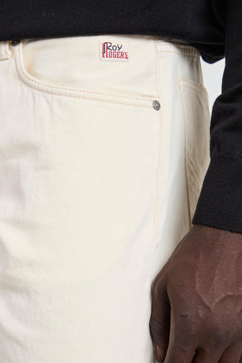 2369 Jeans Selvedge panna - 6