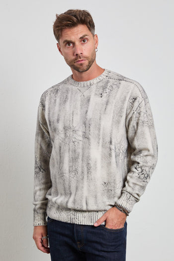 2049 Maglia grigia reversibile - 2