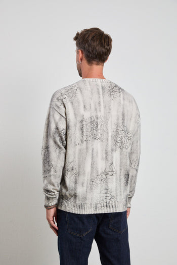 2049 Maglia grigia reversibile - 6