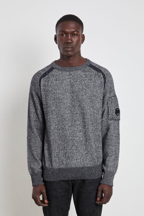 2083 Maglia mélange nera