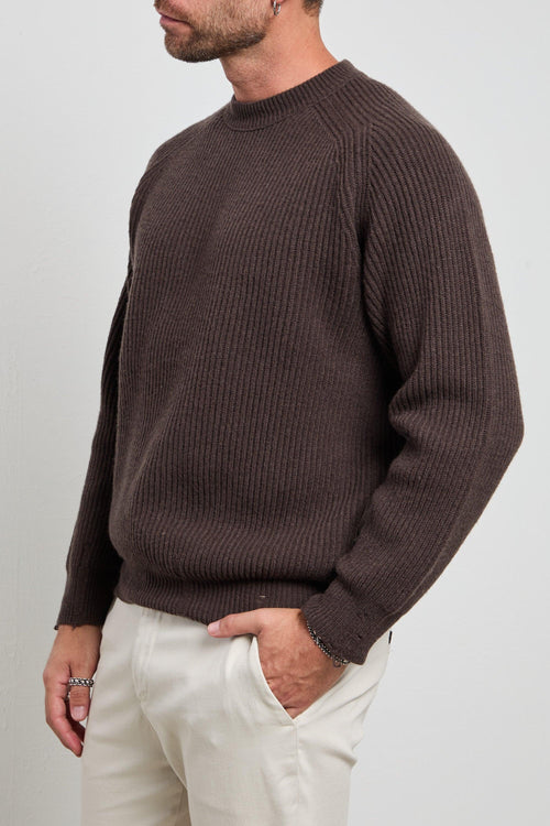 Atomo 2011 Girocollo costa inglese marrone