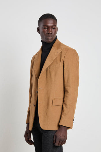 2381 Giacca in velluto beige - 3