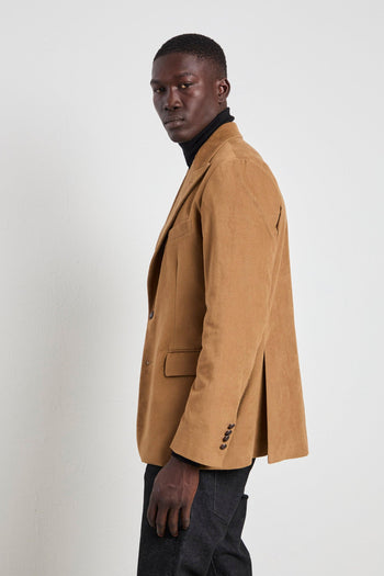 2381 Giacca in velluto beige - 4