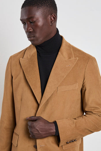 2381 Giacca in velluto beige - 8