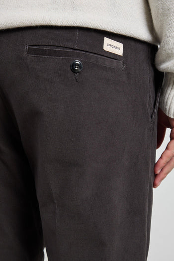 36 - 2327 Pantalone velluto grigio - 4