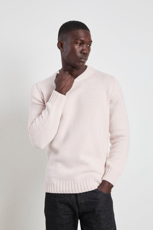 2236 Maglia rasata panna