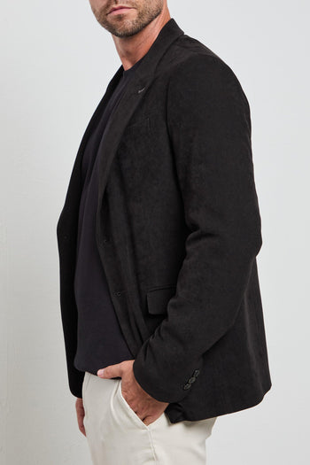 2529 Giacca nera Campiglio velluto - 4