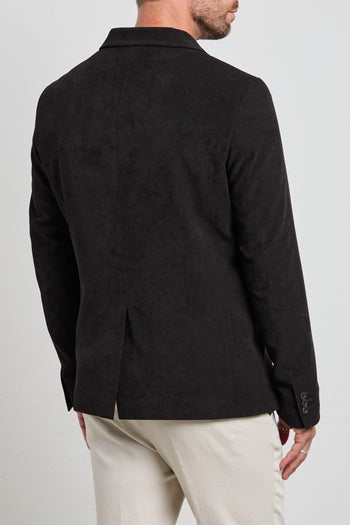 2529 Giacca nera Campiglio velluto - 5