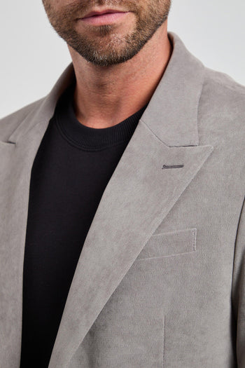 2530 Giacca grigia Campiglio velluto - 2