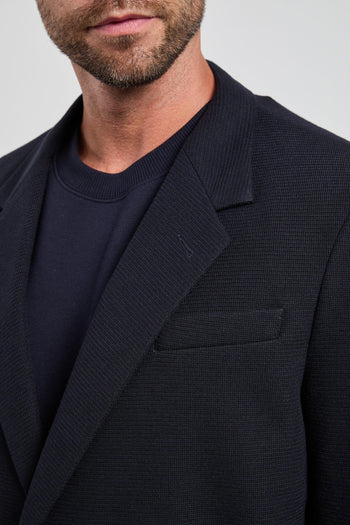 2532 Giacca doppiopetto blu Asola - 2