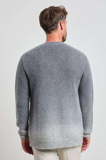 2050 Cardigan grigio sfumato - 5