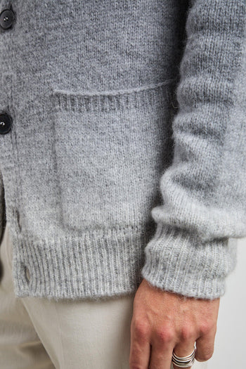 2050 Cardigan grigio sfumato - 2