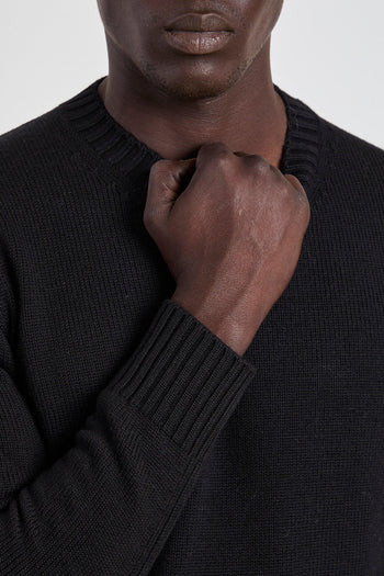 2221 Maglia nera con righe - 7