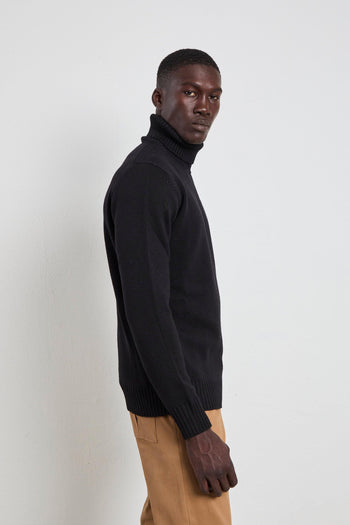 2225 Dolcevita nera con righe - 3