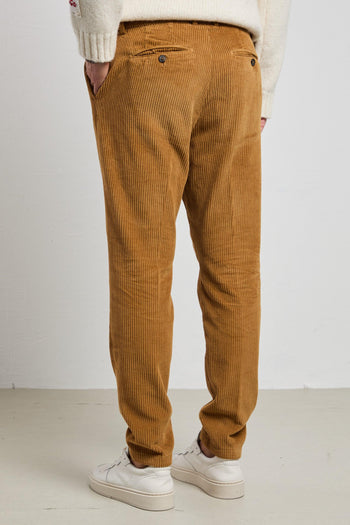 2159 Pantalone caramello velluto - 2