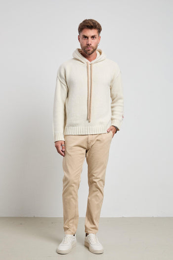 2137 Pantalone Jeff crema - 5