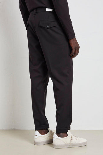 2456 Pantalone pinces nero - 4