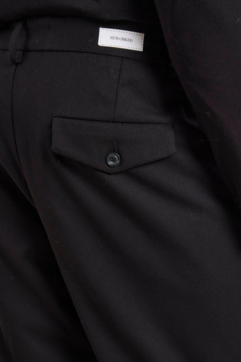 2456 Pantalone pinces nero - 5