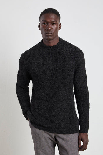 2666 Maglia nera girocollo - 3