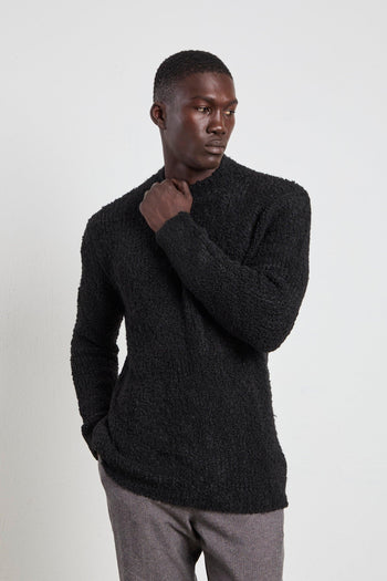 2666 Maglia nera girocollo - 2