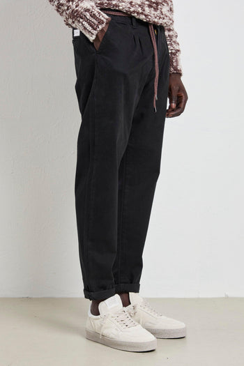 2453 Pantalone corda nero - 4