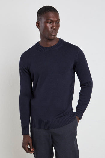 2222 Maglia blu con righe - 2