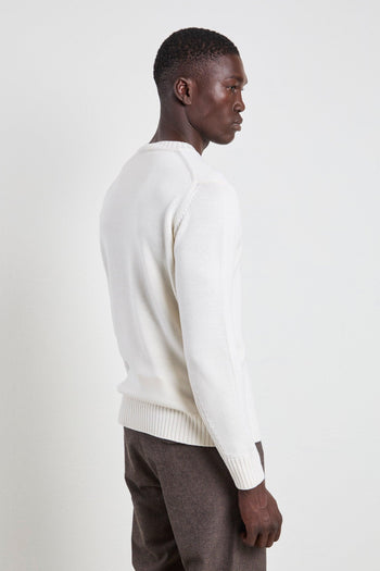 2220 Maglia panna con righe - 3