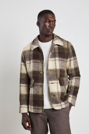 2521 Giacca check verde - 2