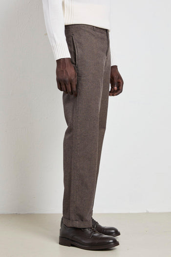 2101 Pantalone Ancon marrone - 2