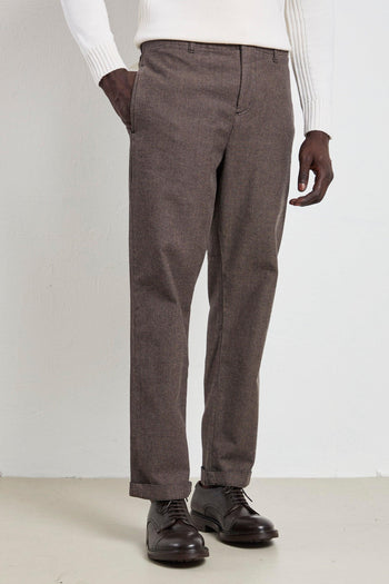 2101 Pantalone Ancon marrone - 3
