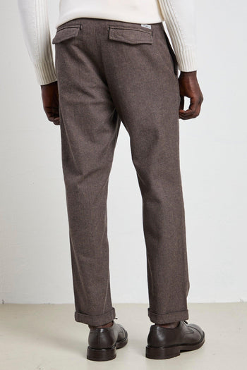 2101 Pantalone Ancon marrone - 4