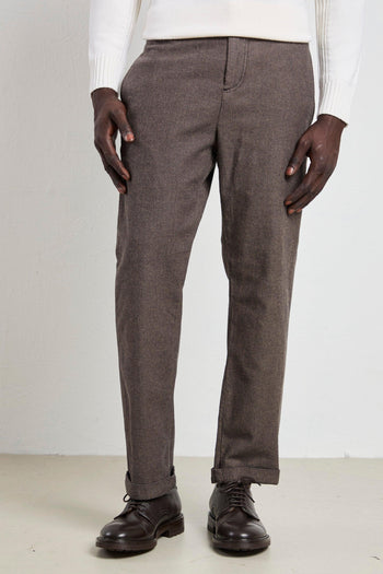 2101 Pantalone Ancon marrone - 5