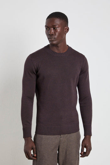 2223 Maglia marrone con righe - 2