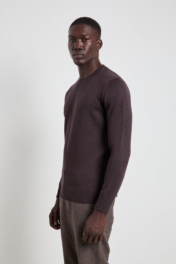 2223 Maglia marrone con righe - 3