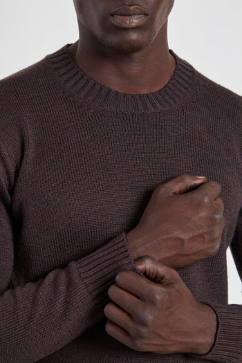 2223 Maglia marrone con righe - 6