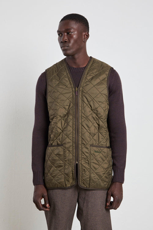 2862 Gilet Polarquilt verde