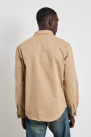 2104 Overshirt Gabardina sabbia - 4