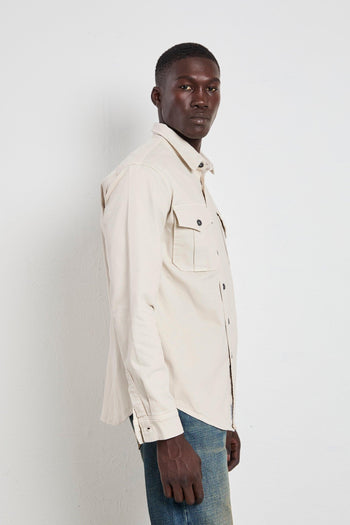 2106 Overshirt Gabardina ghiaccio - 3