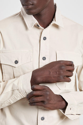 2106 Overshirt Gabardina ghiaccio - 5