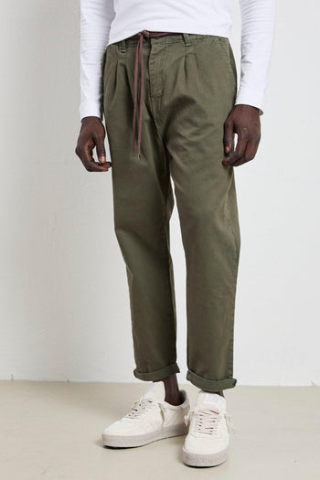 2452 Pantalone corda verde - 2