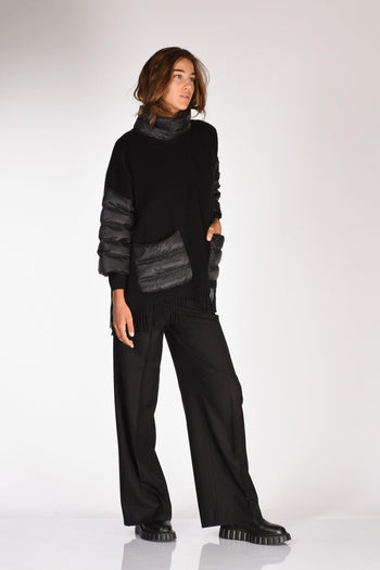 Mantella Nero Donna - 4