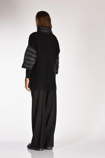 Mantella Nero Donna - 5