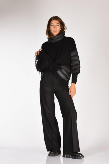 Mantella Nero Donna - 6