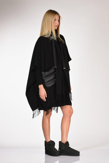 Poncho Warmy Nero Donna - 4