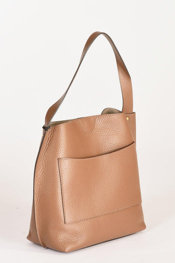 Borsa Egle Marrone Cuoio Donna - 4