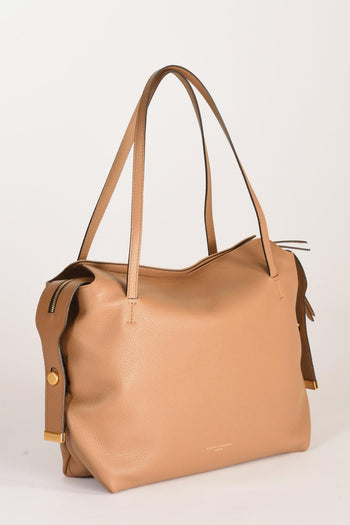 Borsa Oriana Beige Cammello Donna - 3