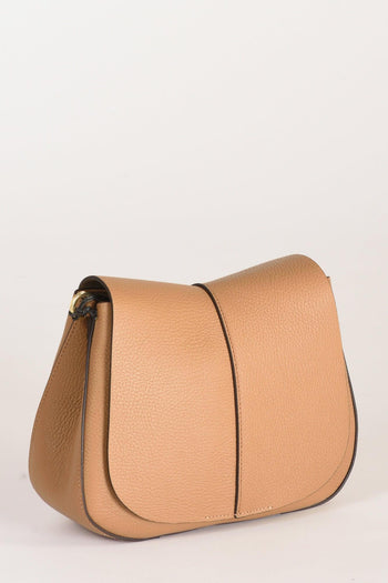 Borsa Helena Round Beige Cammello Donna - 3