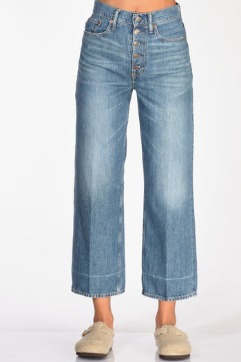 Jeans Cropped Blu Jeans Donna - 4