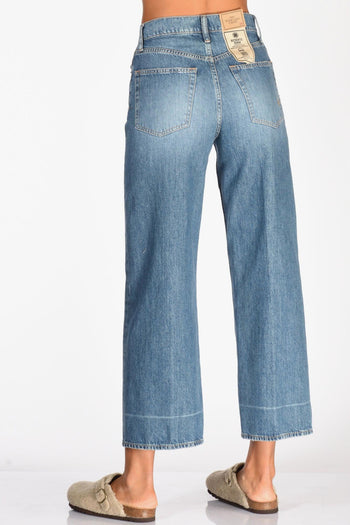 Jeans Cropped Blu Jeans Donna - 7