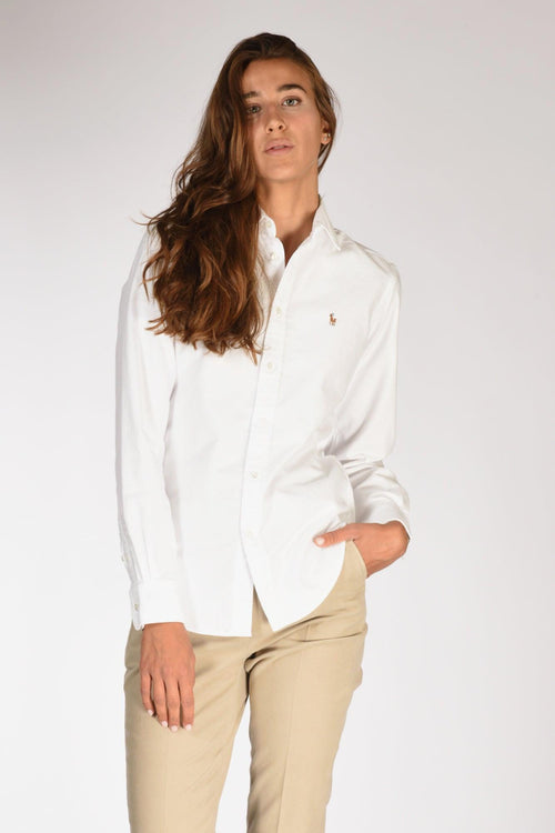 Camicia Oxford Bianco Donna